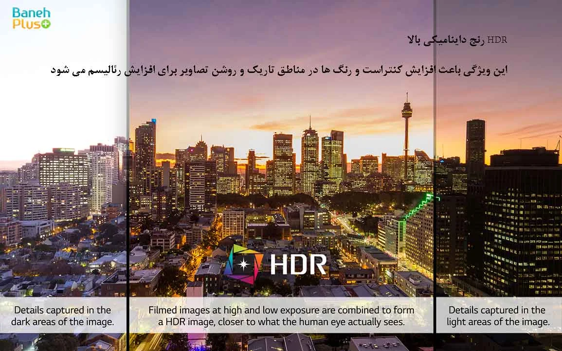 hdr رنج داینامیکی بالا در تلویزیون 65uh950t با قیمت مناسب در بانه پلاس 