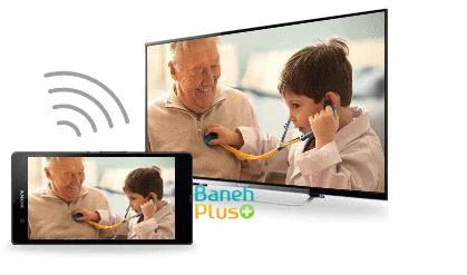 انعکاس صفحه نمایش ( screen mirroring ) در ال ای دی سونی مدل sony 48w600b