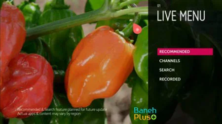 live menu ( منو زنده ) - روشی جدید برای انتخاب کانال در تلویزیون ال جی lg 49lb870v