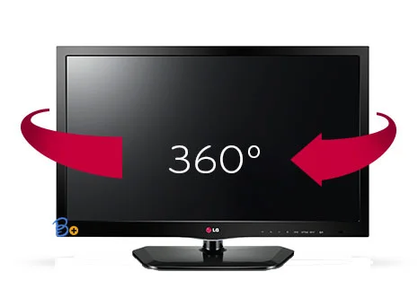 قابلیت چرخش 360 درجه در تلویزیون lg ln4500