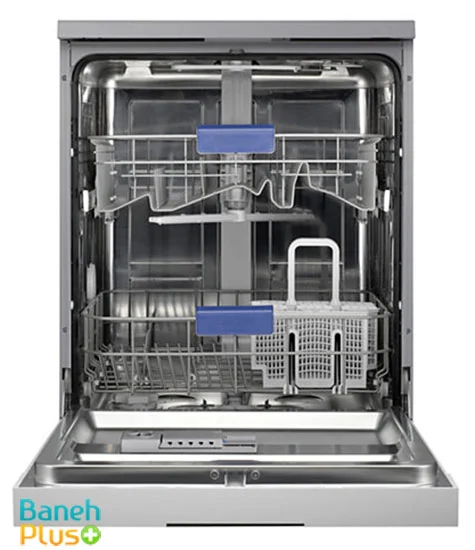 ماشین ظرفشویی 13 نفره نقره ای ( سیلور ) سامسونگ مدل samsung dw-fg520s 13place free standing dishwasher silver (dw-fg520s) dw-fg520s