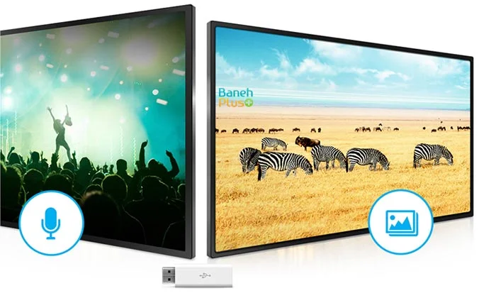 تلویزیون ال ای دی FULL HD ( فول اچ دی ) 50 اینچ سامسونگ مدل SAMSUNG UA50H5100AR