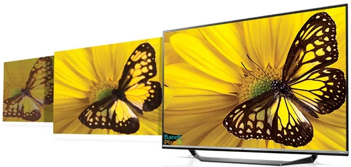 ارتقا دهنده فورکی " 4k " در تلویزیون ال ای دی اولترا اچ دی فورکی " ultra hd 4k " اسمارت با ( webos )  وب او اس 49 اینچ ال جی مدل lg 49uf770v