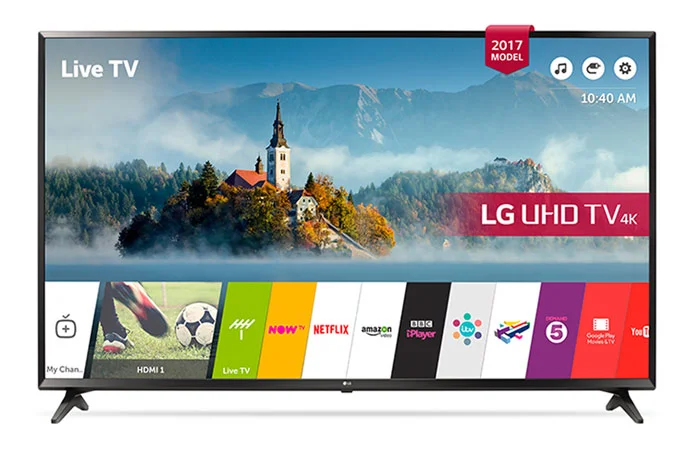 تلویزیون ال ای دی ال جی LG 65UJ630V الترا اچ دی (UHD 4K HDR) اسمارت 65 اینچ 